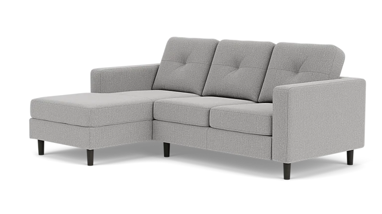 Solo 2-Piece Sectional Sofa With Chaise