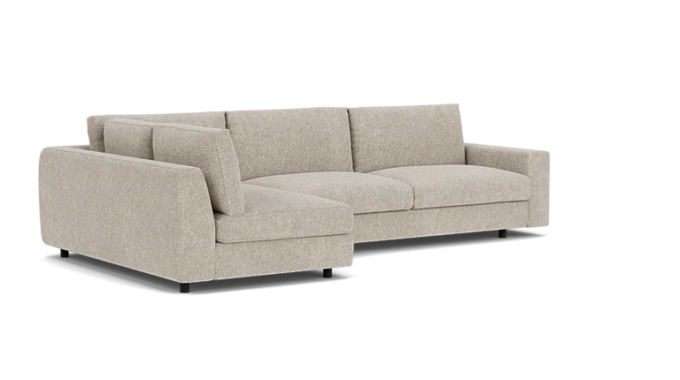 Cello 2-Piece Sectional Sofa With Full Arm Chaise