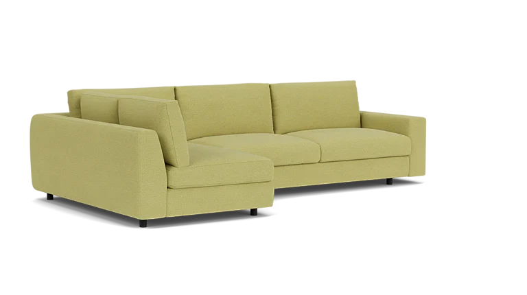 Cello 2-Piece Sectional Sofa With Full Arm Chaise