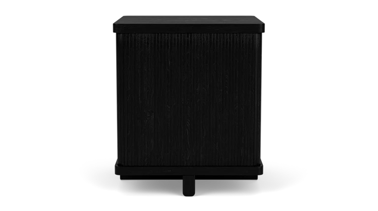 Tambour End Table