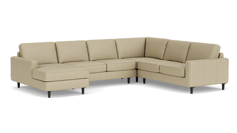 Oskar 4-Piece Sectional Sofa With Chaise
