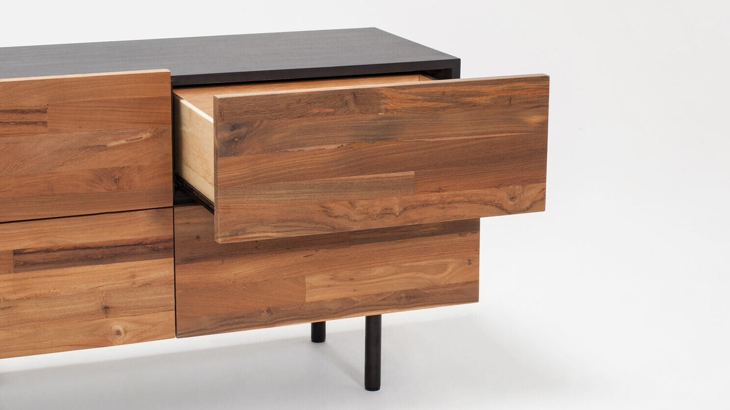 Reclaimed Teak Low Dresser