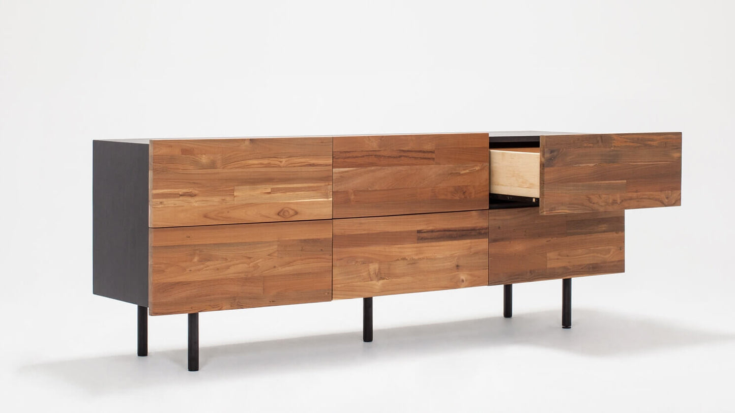 Reclaimed Teak Low Dresser