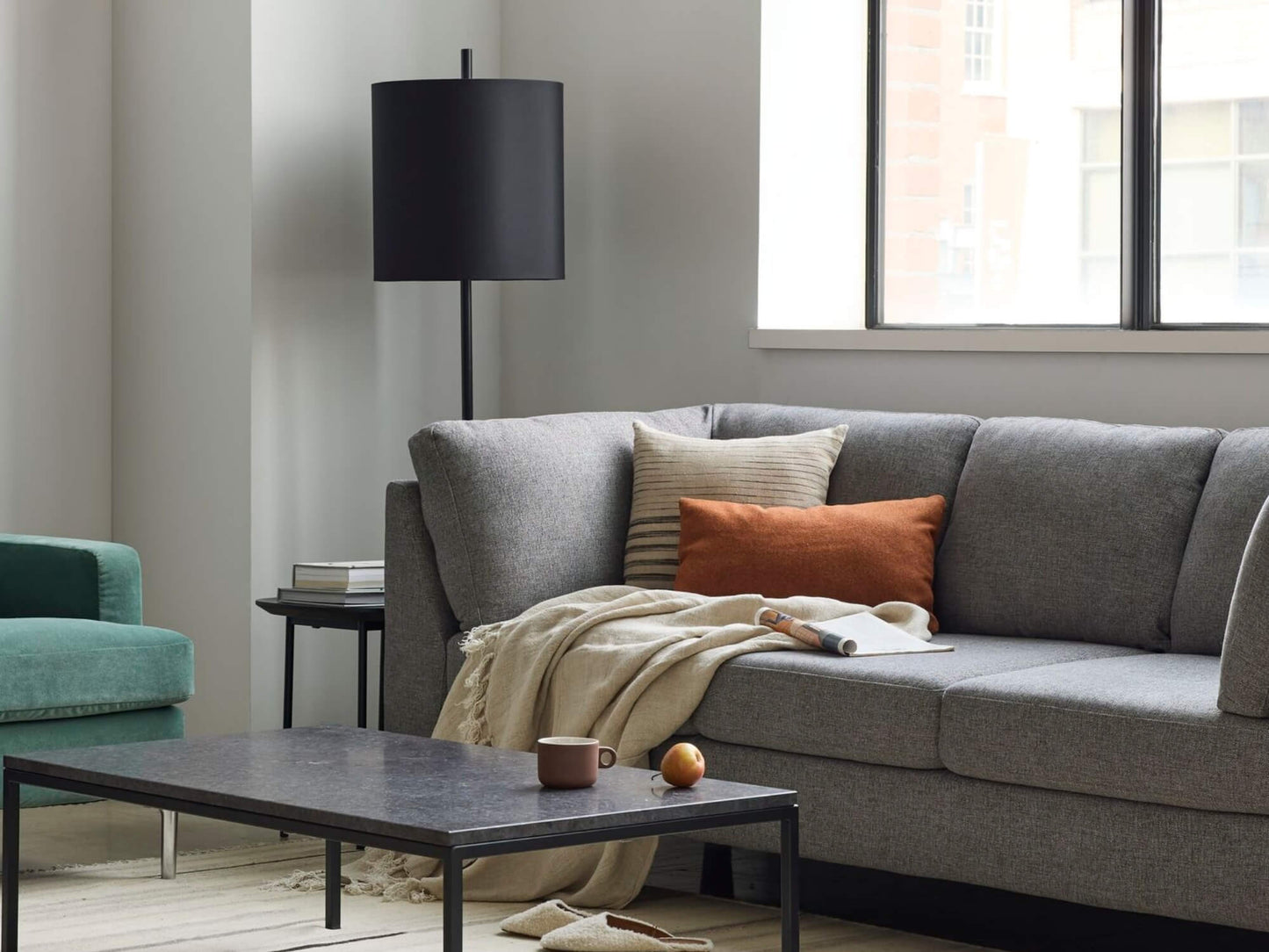 Drum Floor Lamp
