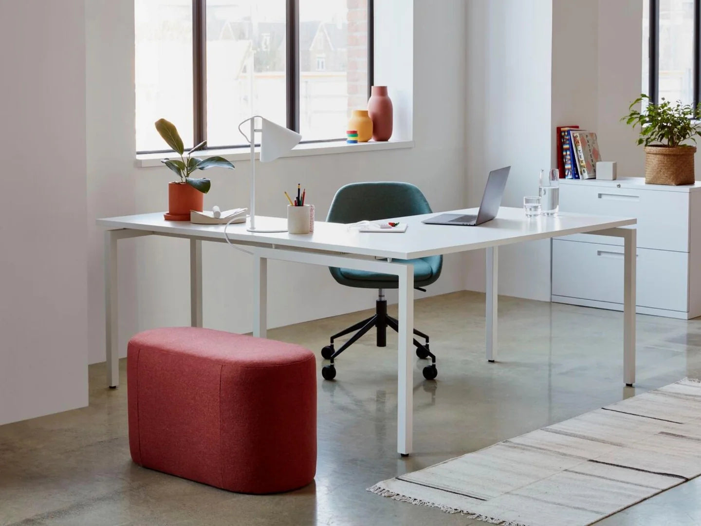 Oval Ottoman