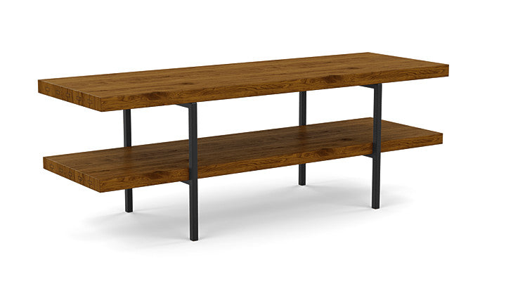 Reclaimed Teak Media Storage Unit