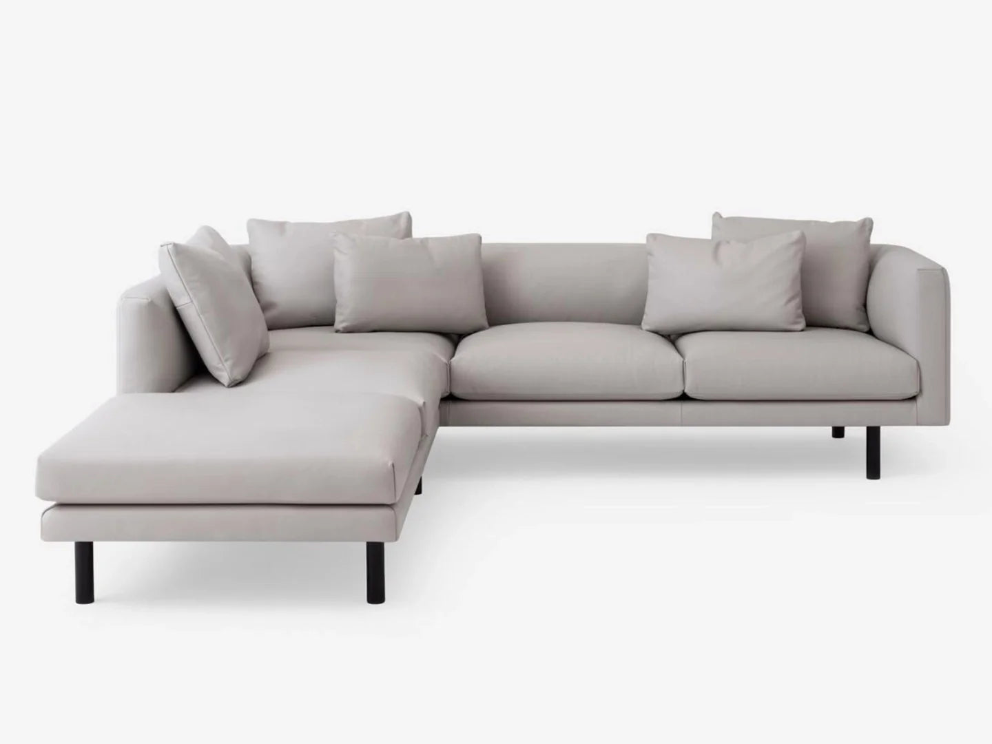 Replay 2-Piece Sectional Sofa With Backless Chaise
