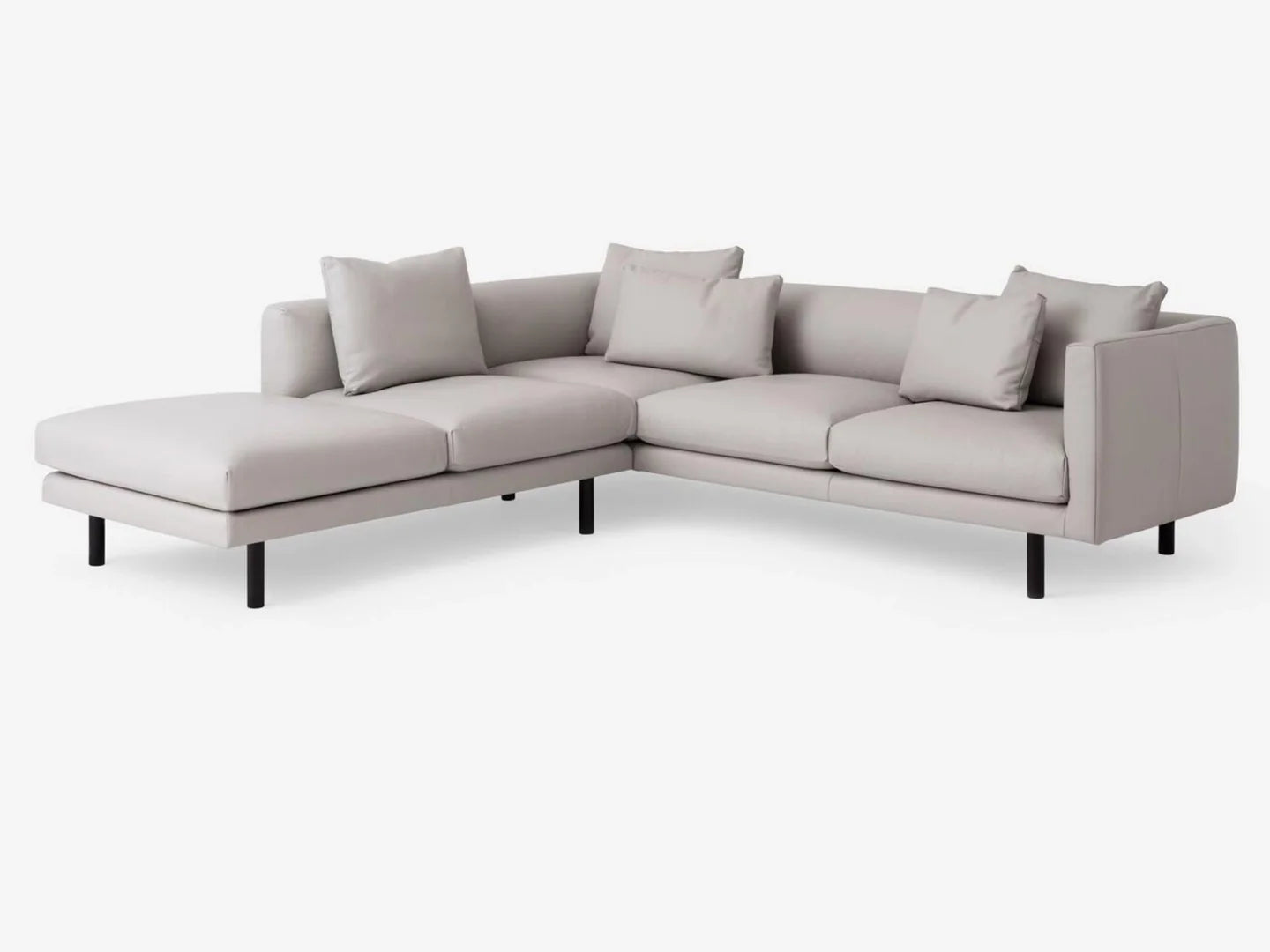 Replay 2-Piece Sectional Sofa With Backless Chaise