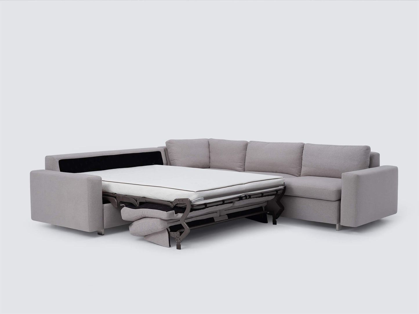 Reva 3-Piece Sectional Sleeper Sofa With Storage Loveseat