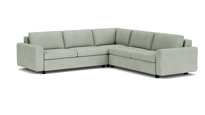 Reva 3-Piece Sectional Sleeper Sofa With Storage Loveseat