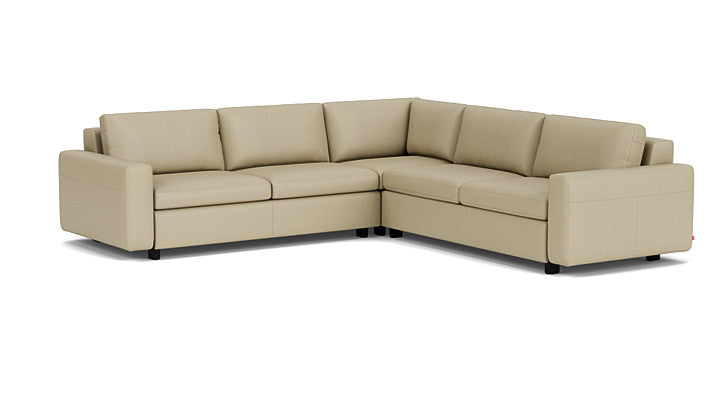 Reva 3-Piece Sectional Sleeper Sofa With Storage Loveseat