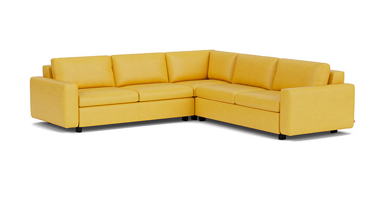 Reva 3-Piece Sectional Sleeper Sofa With Storage Loveseat