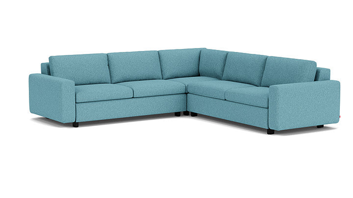 Reva 3-Piece Sectional Sleeper Sofa With Storage Loveseat