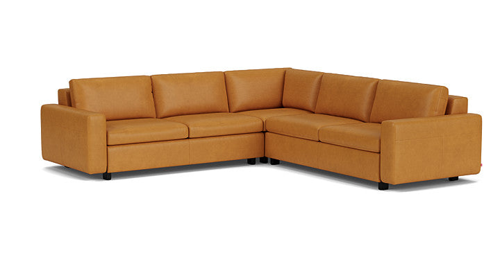 Reva 3-Piece Sectional Sleeper Sofa With Storage Loveseat