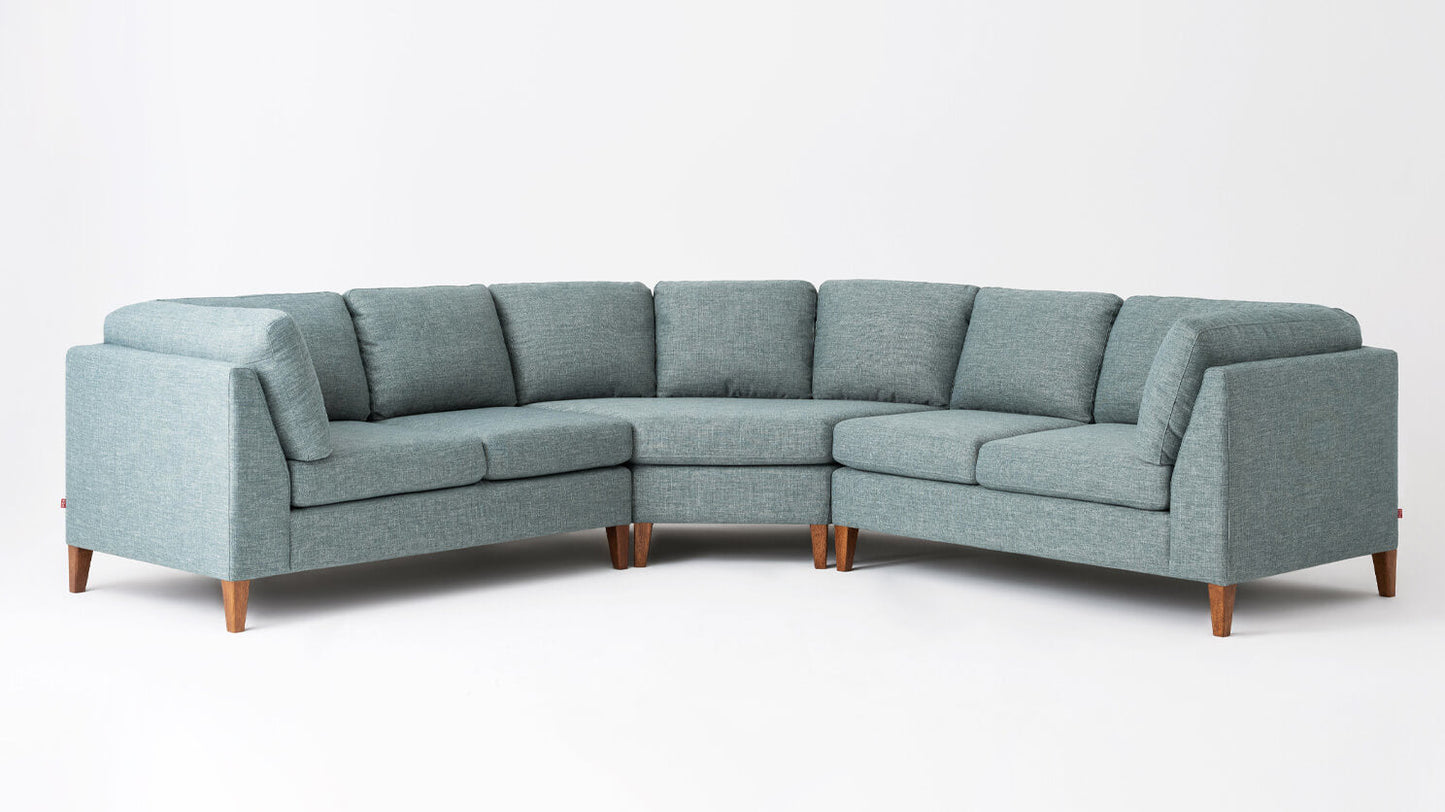 Salema 3-Piece Sectional Sofa With Extended Corner Seat