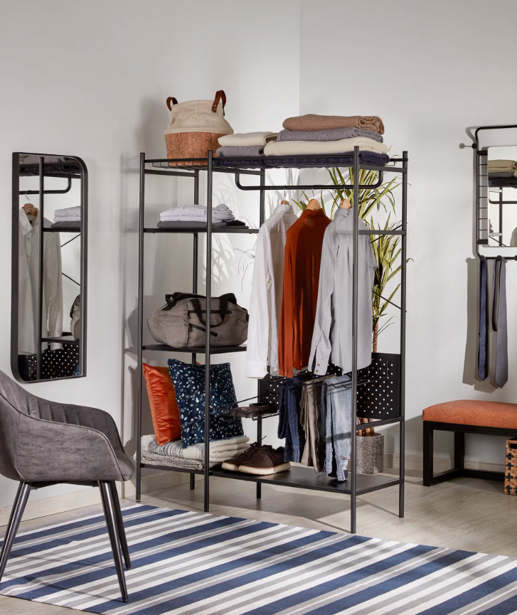 Storn doorless closet 120 x 182 cm