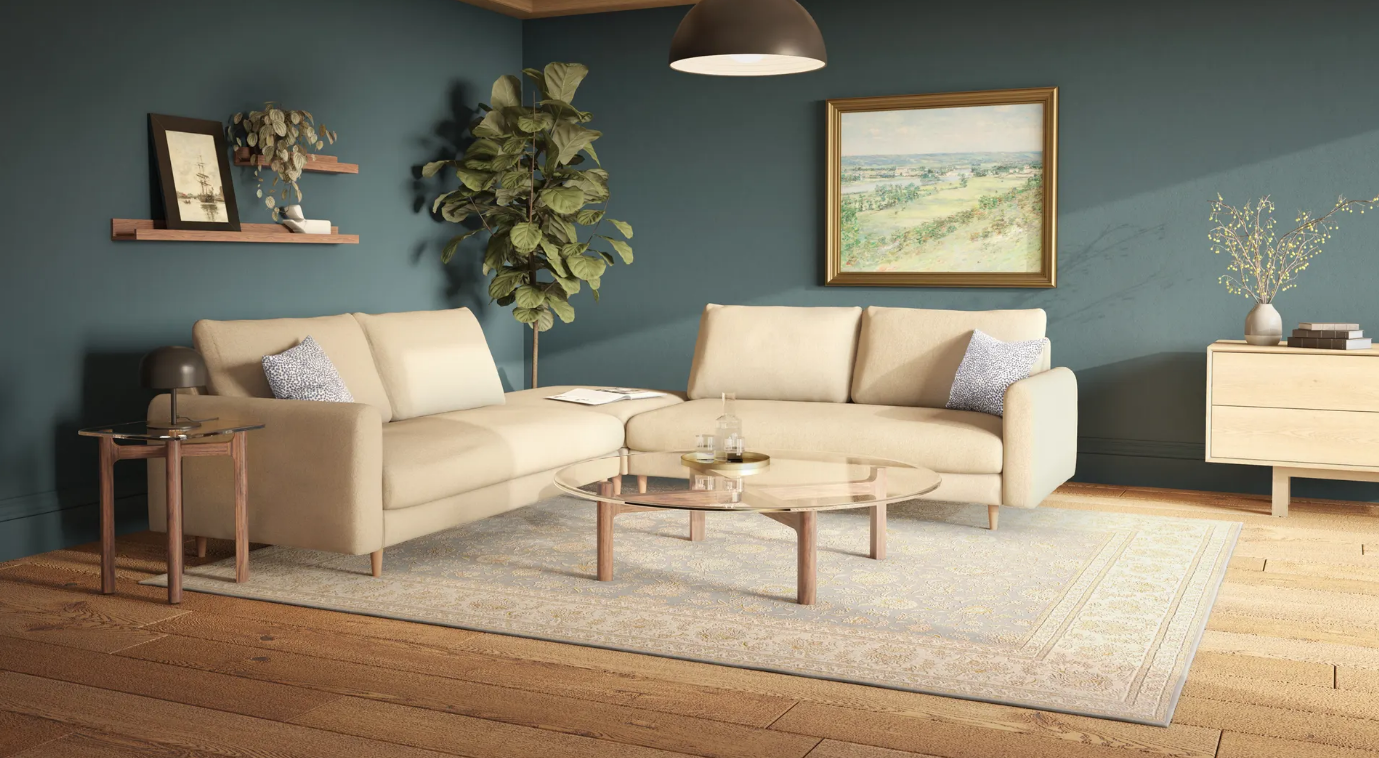 Lexi Sectional With Bumper Console