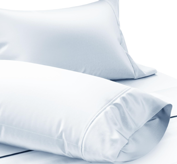 Luxury Egyptian Cotton Pillowcases Set of 2 1000 Thread
