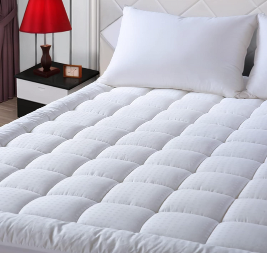 Easeland 8-21" Deep Pocket Cooling Mattress Topper
