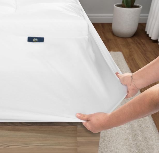 Serta Memory Flex Soft Mattress Topper, 2"