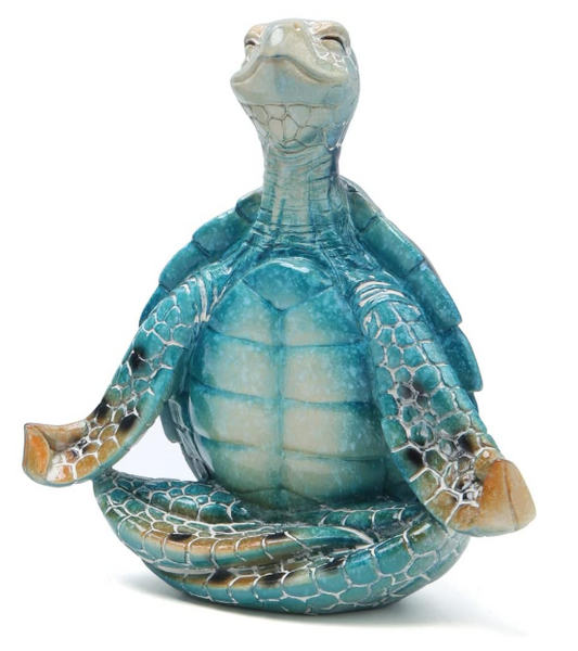 Meditating Sea Turtle Figurine