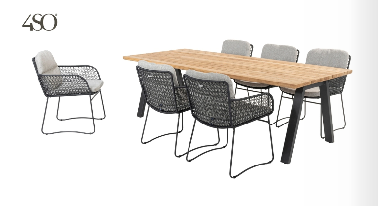 Ambassador Outdoor Dining Table 240 x 100 cm