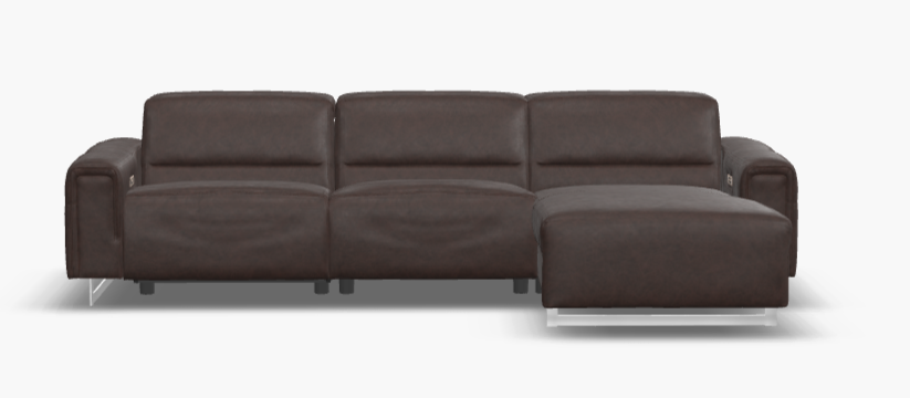 Armina 3-piece Sectional Sofa With Reclining Chaise