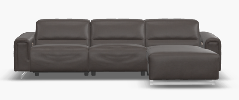 Armina 3-piece Sectional Sofa With Reclining Chaise