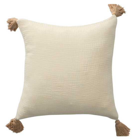 Modern 100% Turkish Cotton Decorative Pillow 20 x 20"