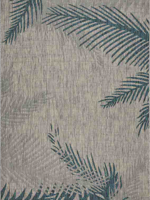 Captiva Tropical Leaf Rug