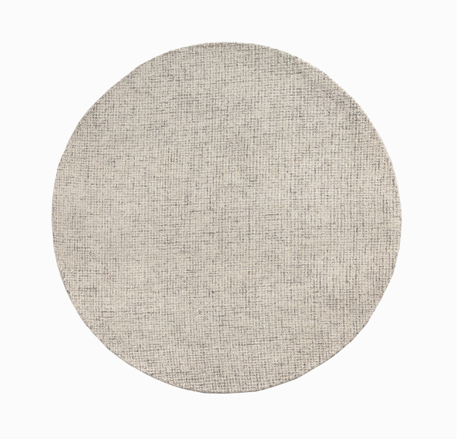 Criss Cross Hand Tufted 100% Wool Rug