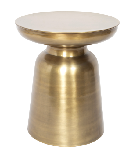 Hand Made Brass Metal Side Table 16"
