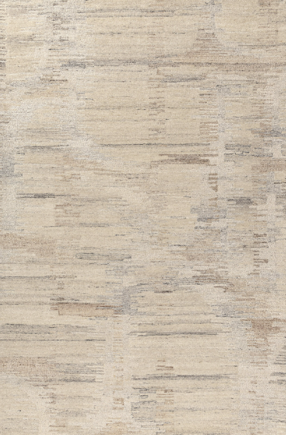 Hand Tufted New Zealand Wool Rug Cream Tan