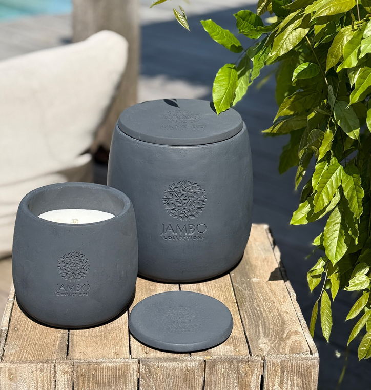 Jambo Outdoor Candles Luma Nero