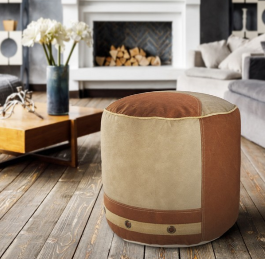 Handmade 100% Cotton Ottoman