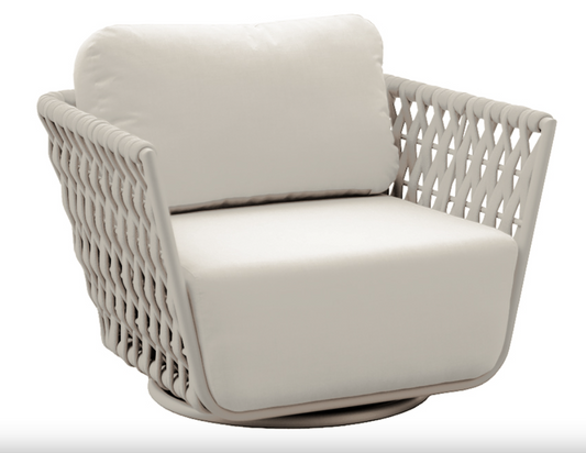 Hug Outdoor Swivel Armchair