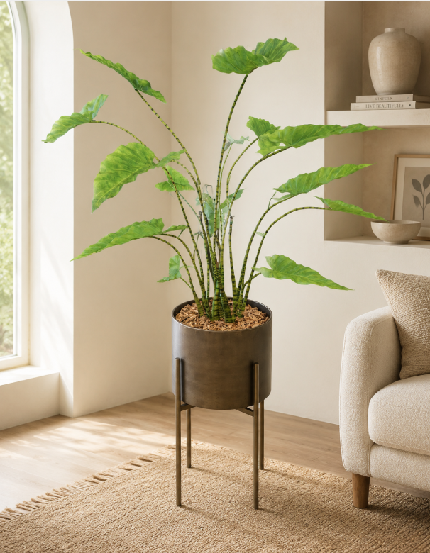 Alocasia 110cm Silk Plant