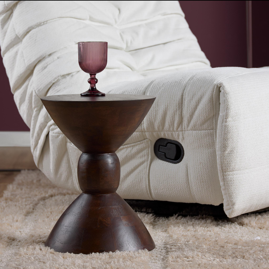 Ron Brown Mango Wood Side Table