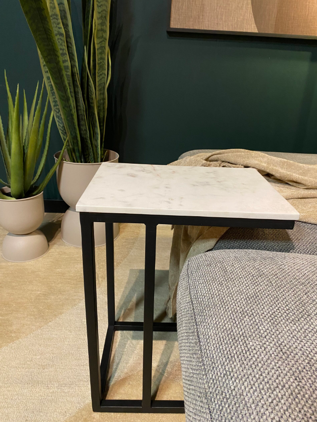 Slider Nova White Marble 40cm
