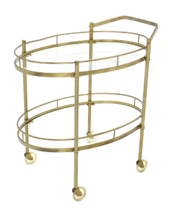 Frozen Gold Bar Cart