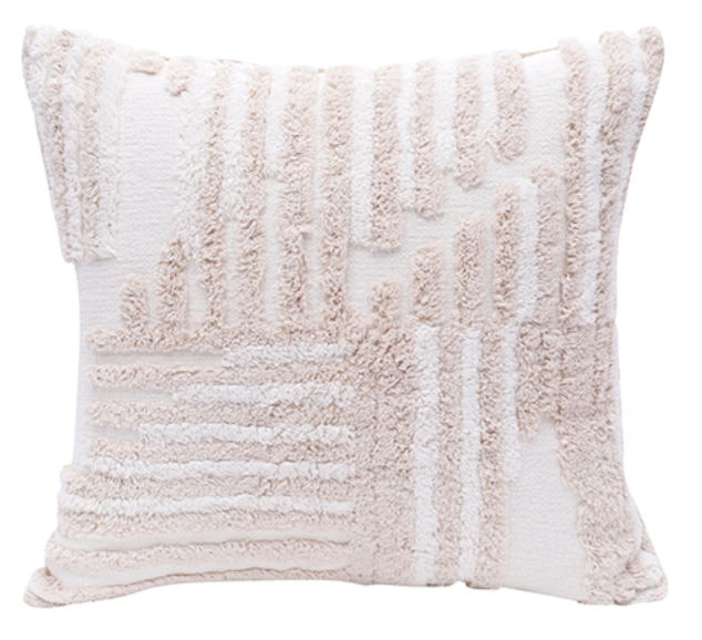 Hand-Woven 100% Cotton Pillow 22 x 22"
