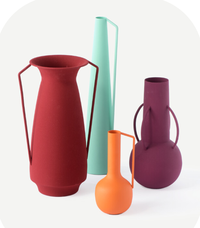 Roman Vases Set Of 4