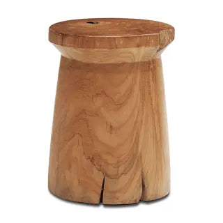 Solid Teak Stool