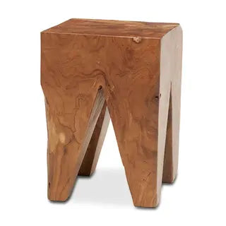 Solid Teak Stool