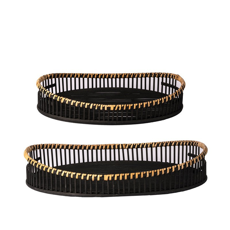 Decorative Tray Gabar Set Of 2