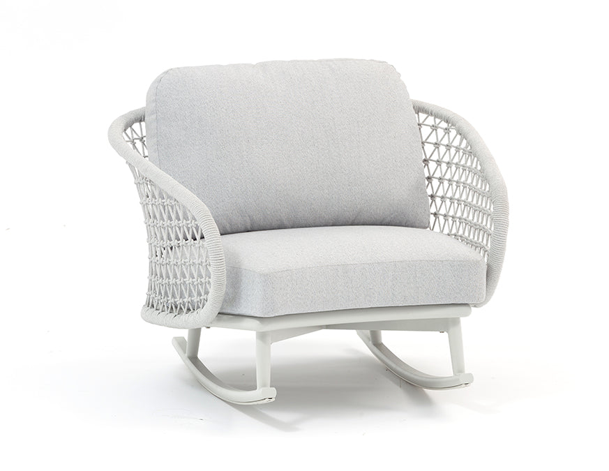 Cuddle Rocking Chair Light Grey