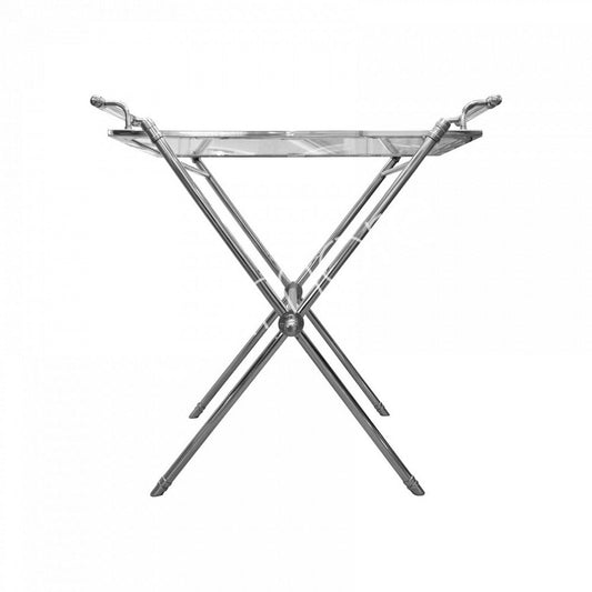 Side Table Glass SS/NI