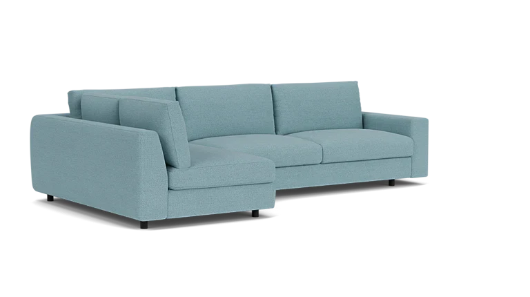 Cello 2-Piece Sectional Sofa With Full Arm Chaise