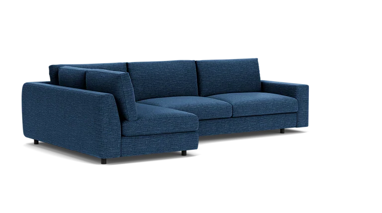 Cello 2-Piece Sectional Sofa With Full Arm Chaise