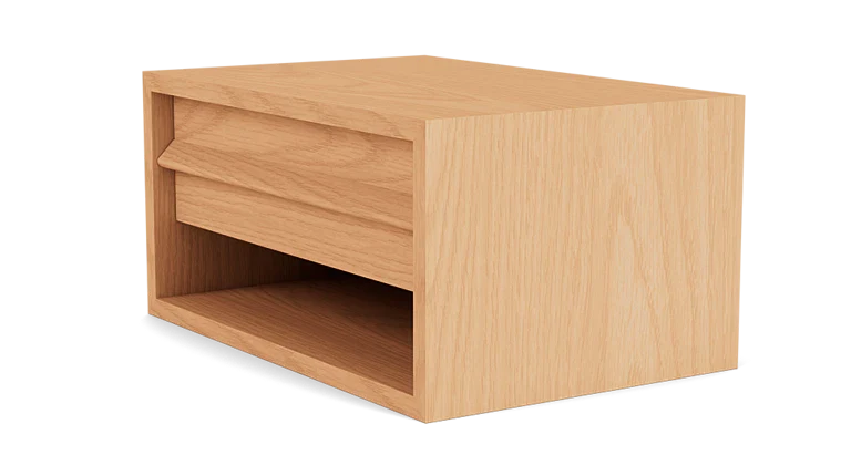 Marcel Open Shelf Floating Nightstand
